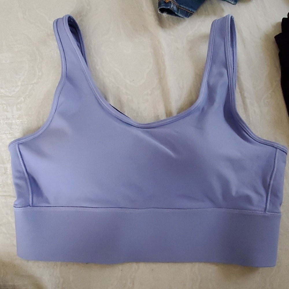 Blue Womens Sports Bra